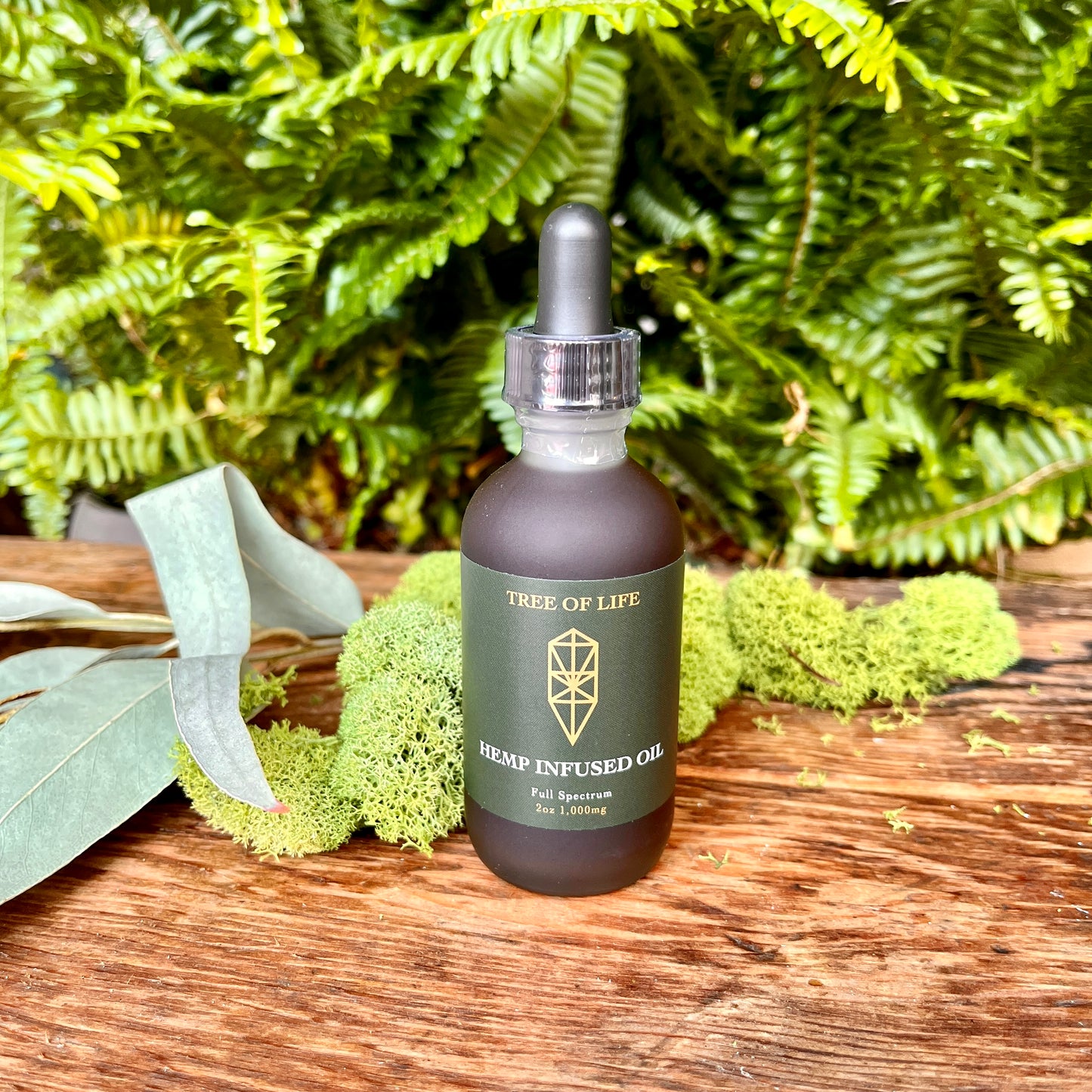 1,000mg Full Spectrum Hemp Infused Oil