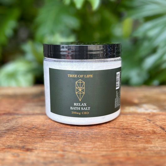 200mg Relax Hemp Infused Bath Salt